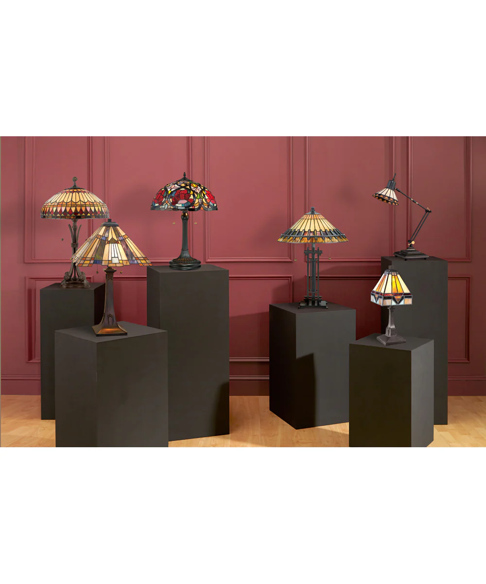 Larissa Small 2-light Table Lamp Vintage Bronze - Image 4