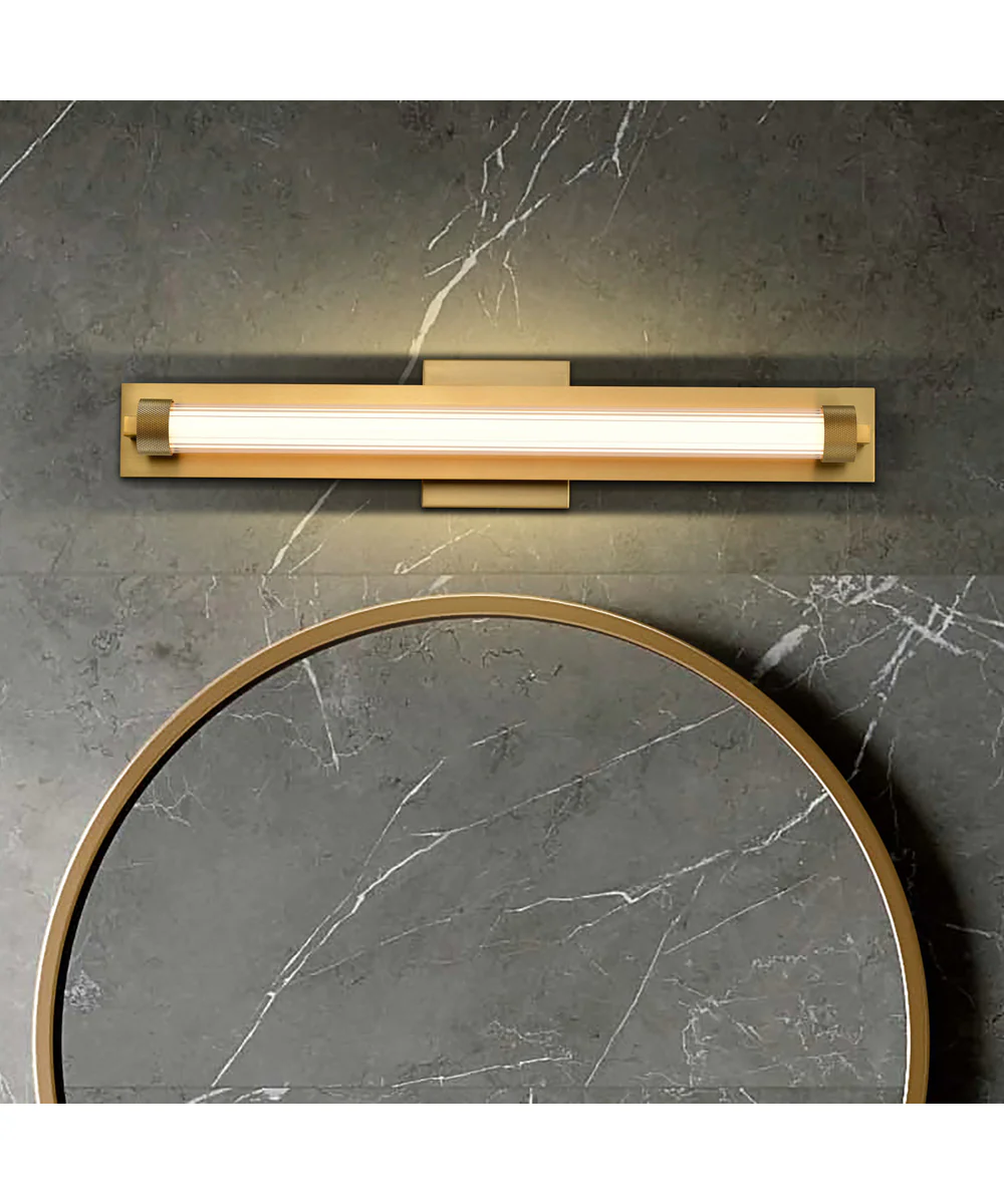 Larissa Vanity & Wall Vintage Brass - Image 3