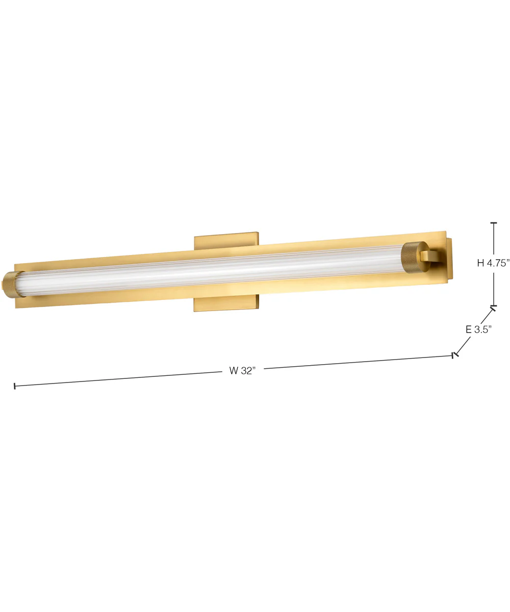Larissa  Vanity & Wall Vintage Brass - Image 11