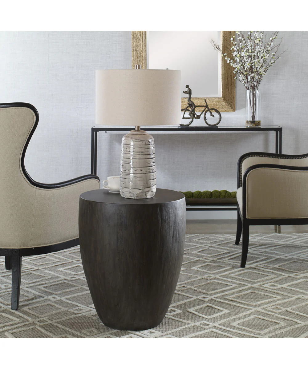 Lark Minimalist Wooden End Table - Image 2