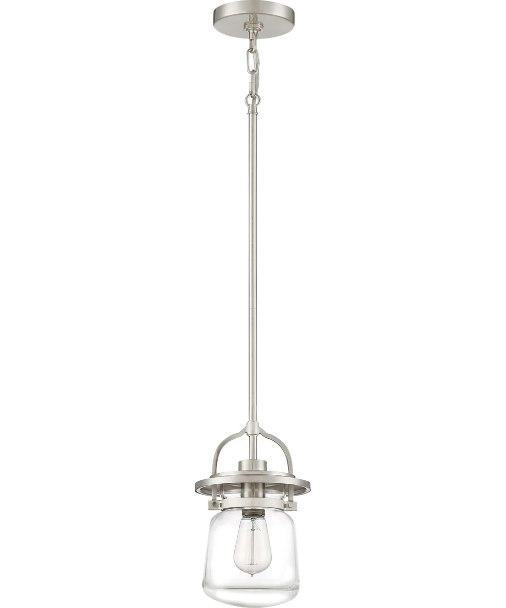 LaSalle Small 1-light Mini Pendant Brushed Nickel - Image 3