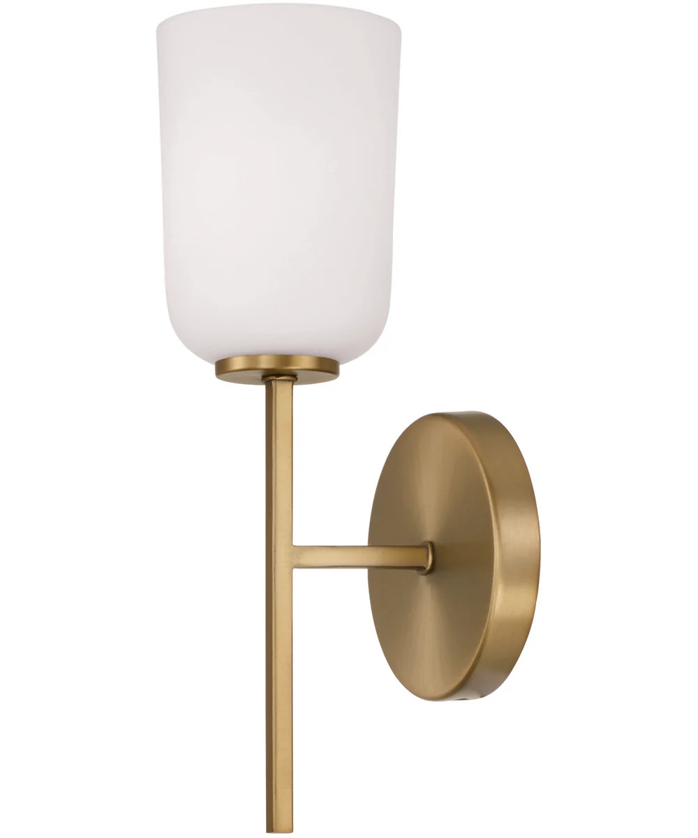 Lawson 1-Light Sconce Aged Brass