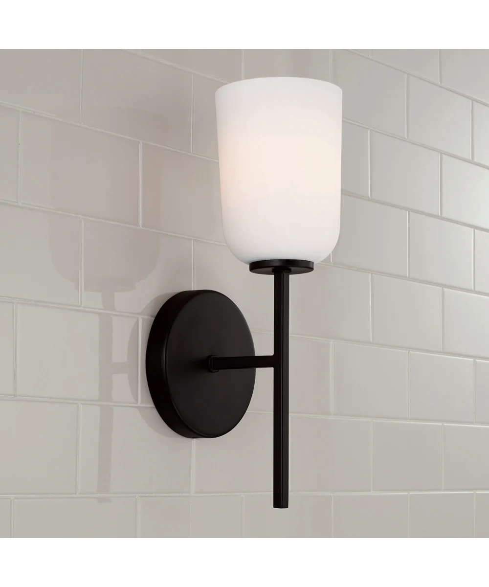 Lawson 1-Light Sconce Matte Black - Image 2