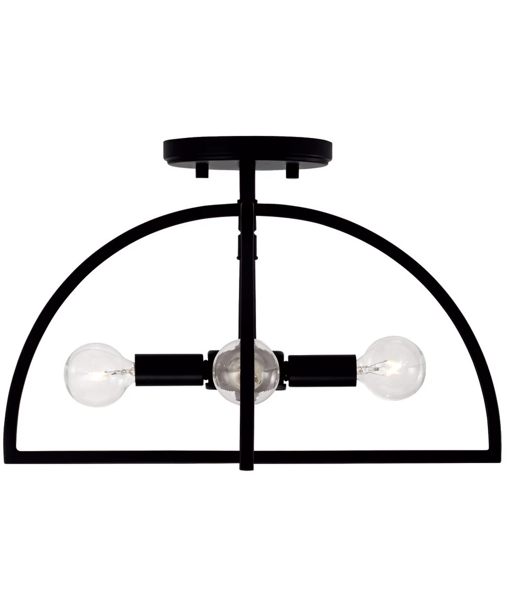Lawson 4-Light Semi-Flush Matte Black - Image 5