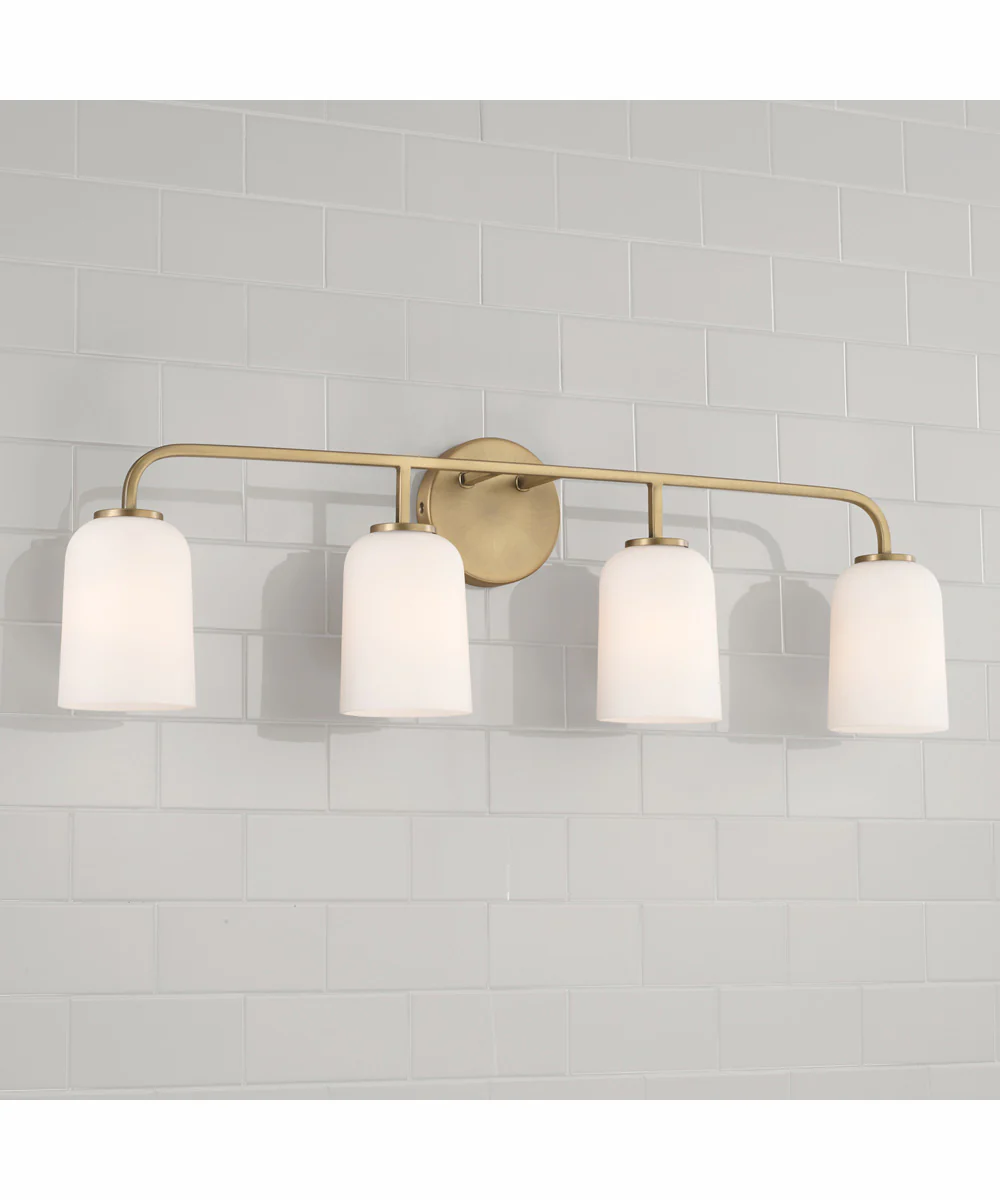 Lawson 4-Light Vanity Aged Brass - Image 2