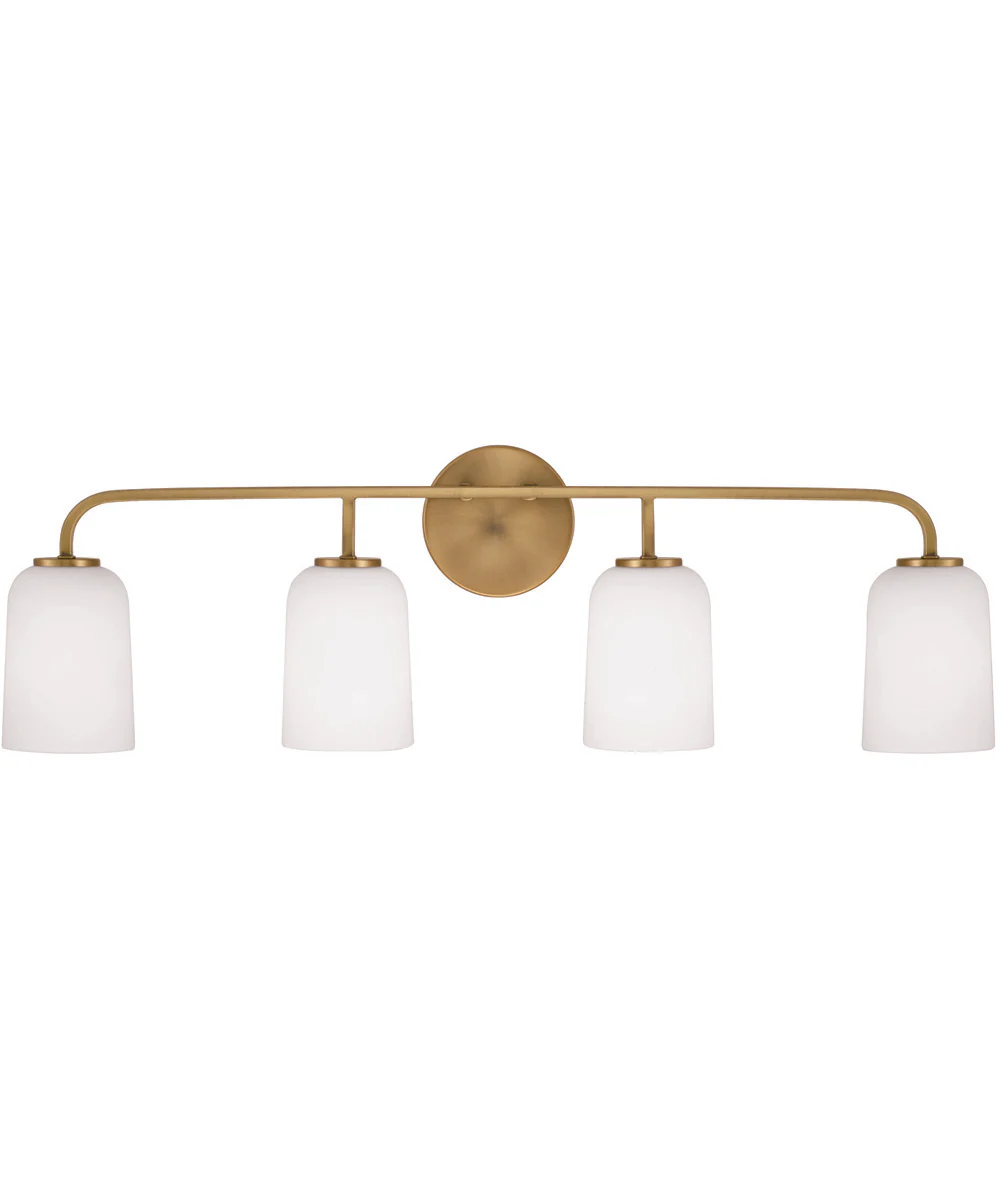 Lawson 4-Light Vanity Aged Brass - Image 5