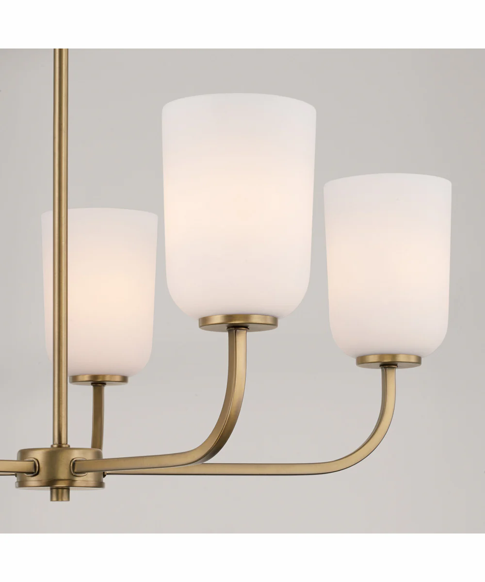 Lawson 5-Light Chandelier Aged Brass - Image 3