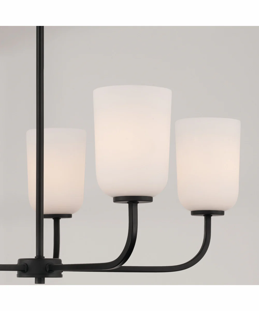 Lawson 5-Light Chandelier Matte Black - Image 3
