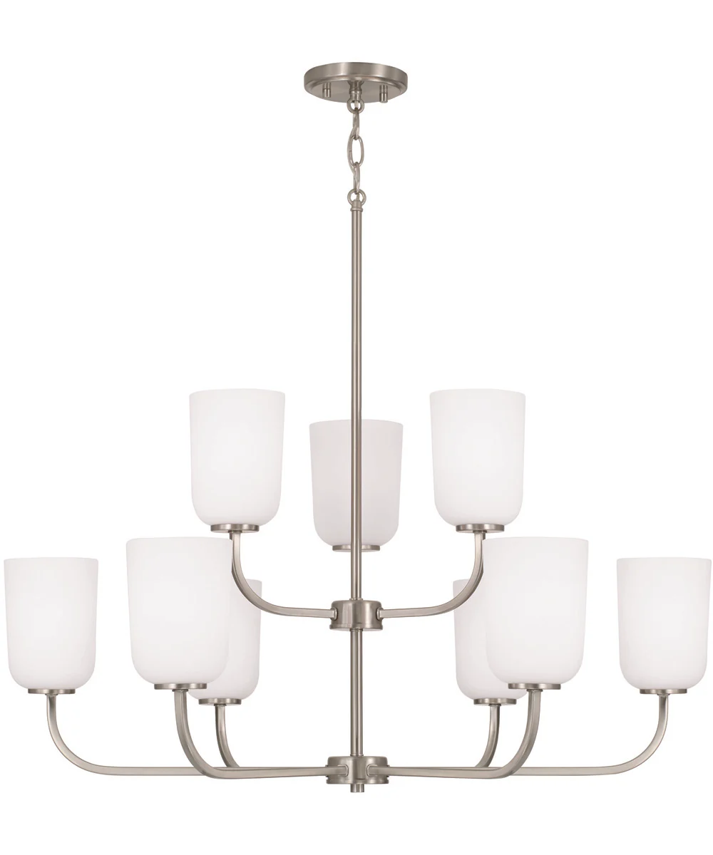 Lawson 9-Light Chandelier Brushed Nickel