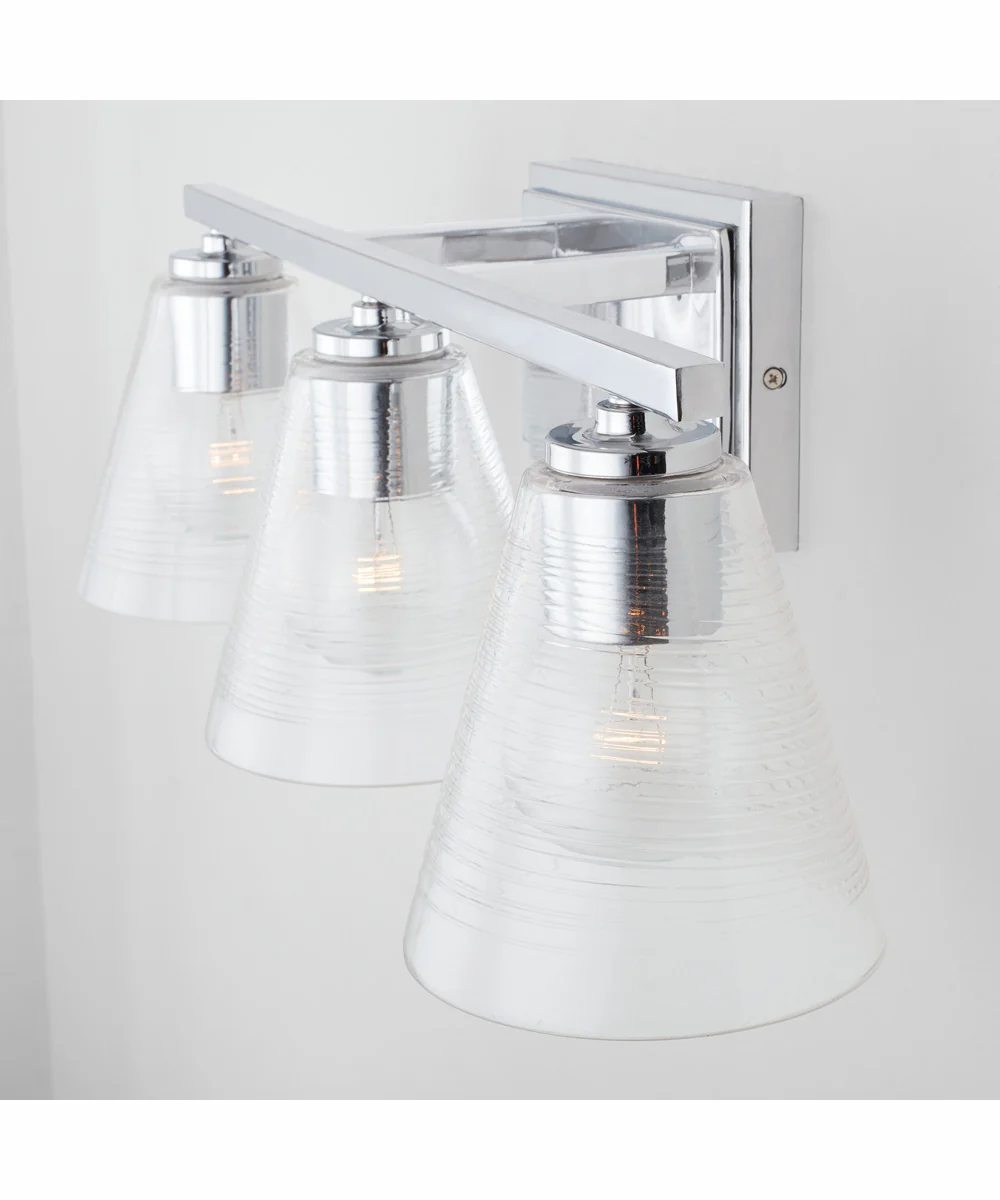 Layla 3-Light Vanity Chrome - Image 2