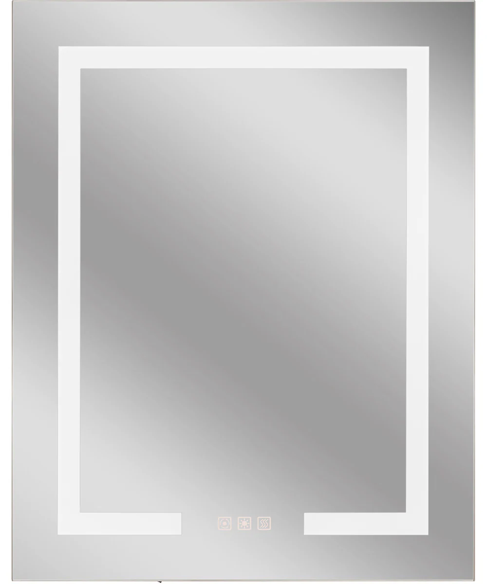 LED Cabinet Mirror 1-Light Mirror White - Image 4