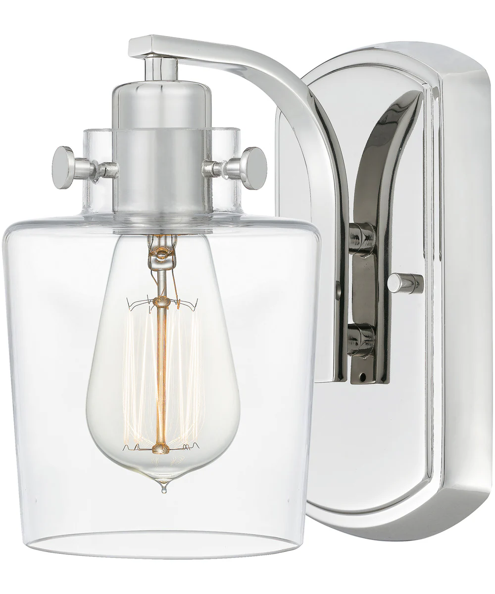 Ledger Small 1-light Wall Sconce Polished Nickel - Image 4