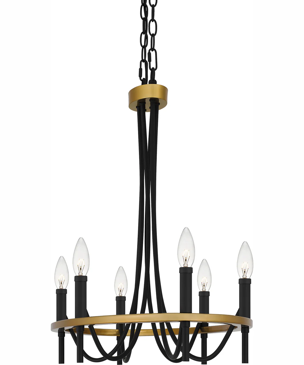 Legare Medium 6-light Island Light Matte Black - Image 6