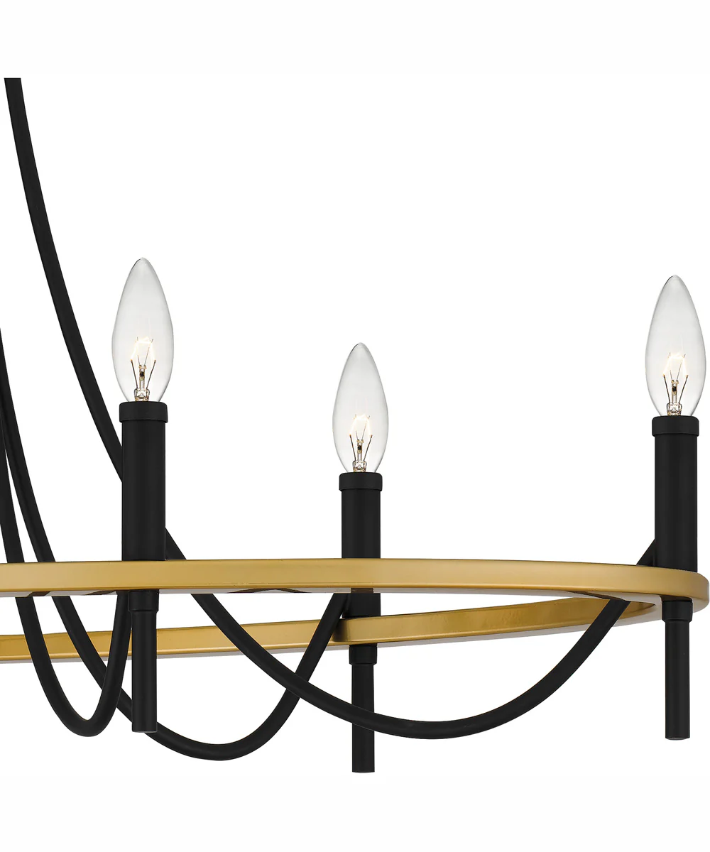 Legare Medium 6-light Island Light Matte Black - Image 7
