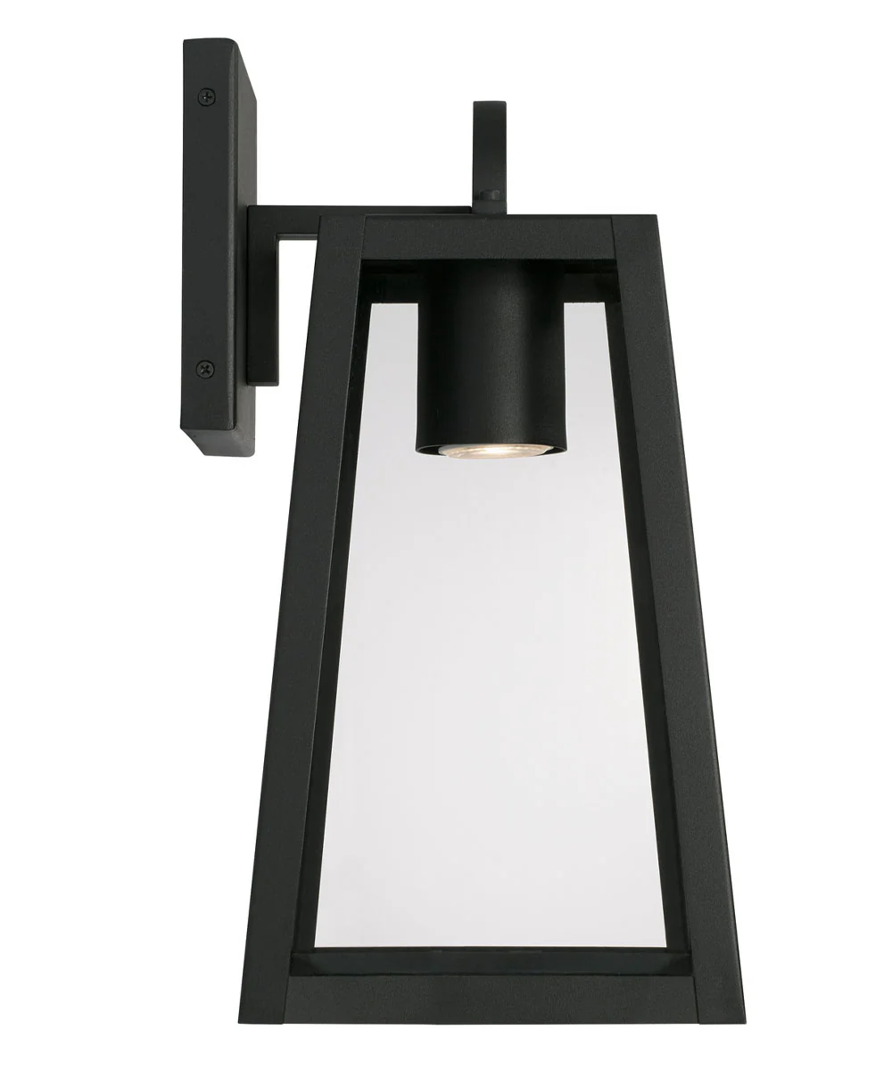 Leighton 1-Light Outdoor Wall-Lantern Rain or Shine - Black - Image 6