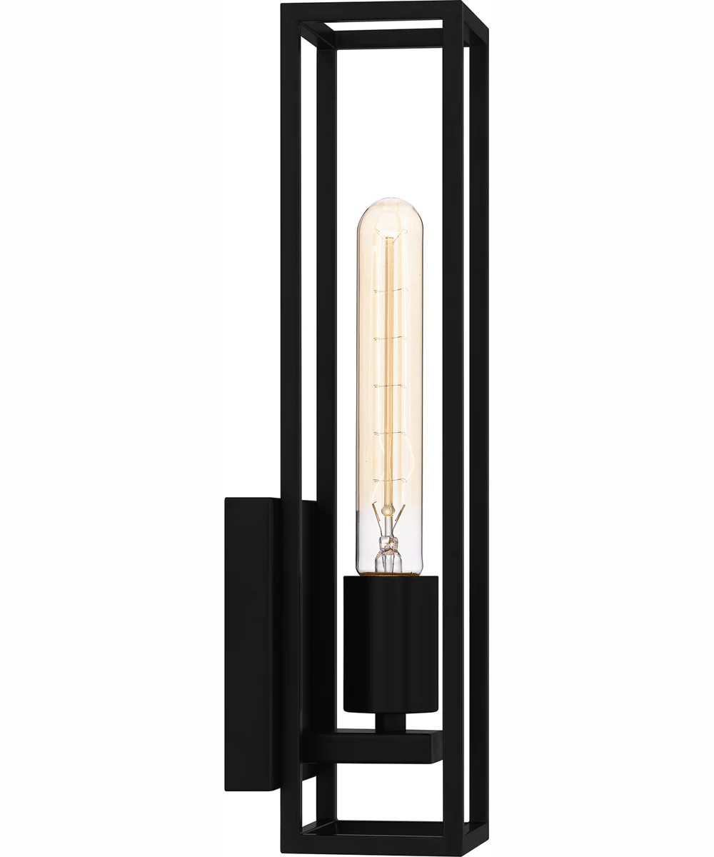 Leighton Small 1-light Wall Sconce Matte Black - Image 5