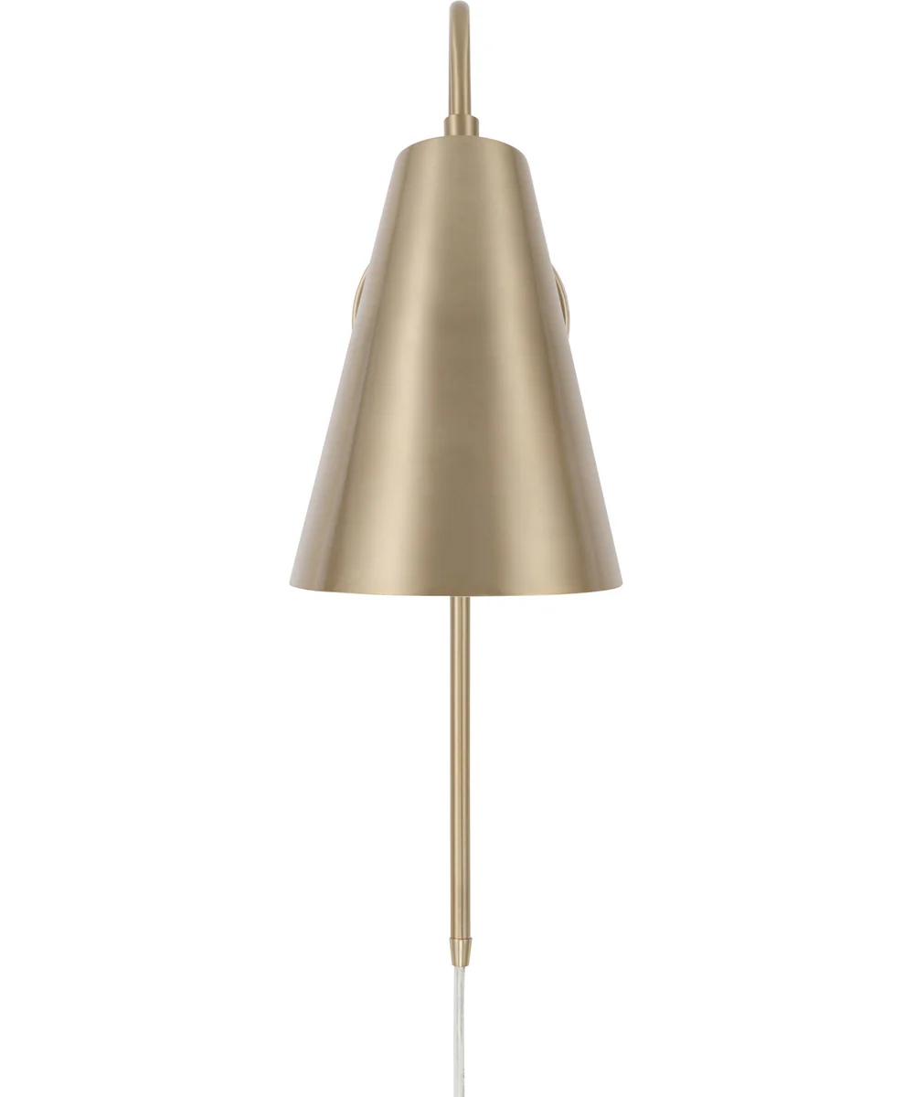 Leo 1-Light Sconce Matte Brass - Image 3
