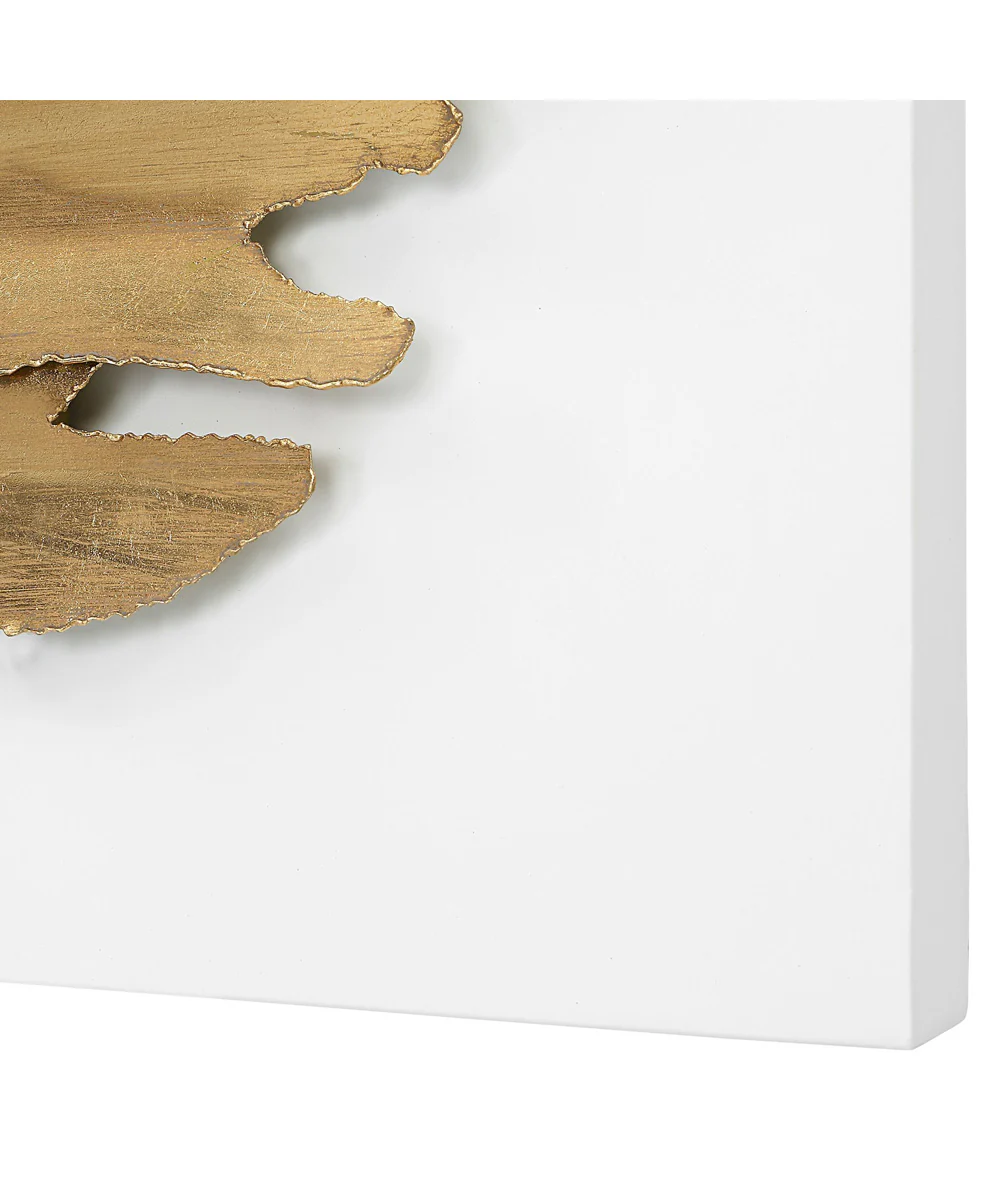 Lev White Metal Wall Decor - Image 5