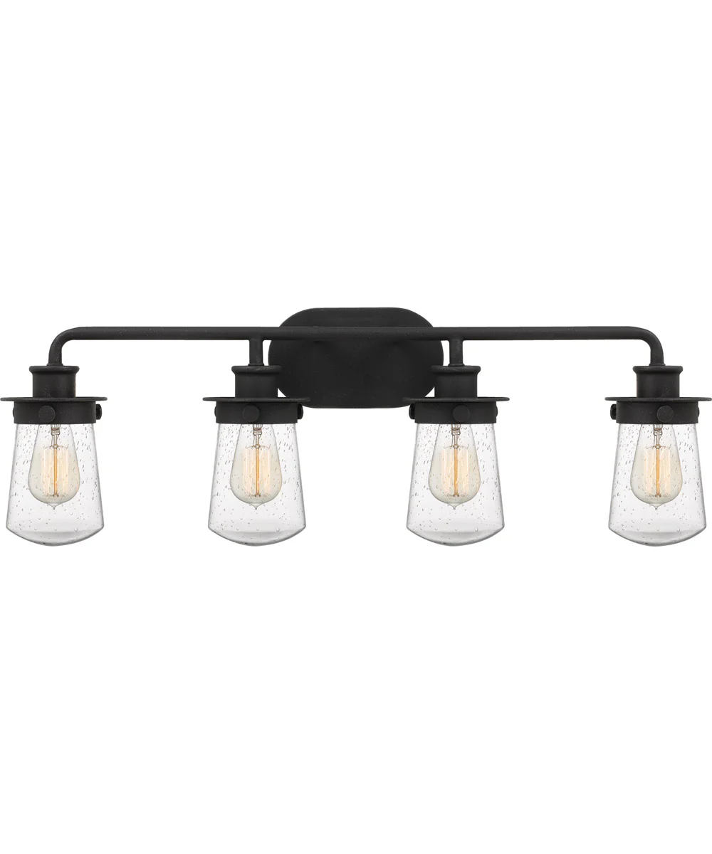 Lewiston Extra Large 4-light Bath Light Grey Ash