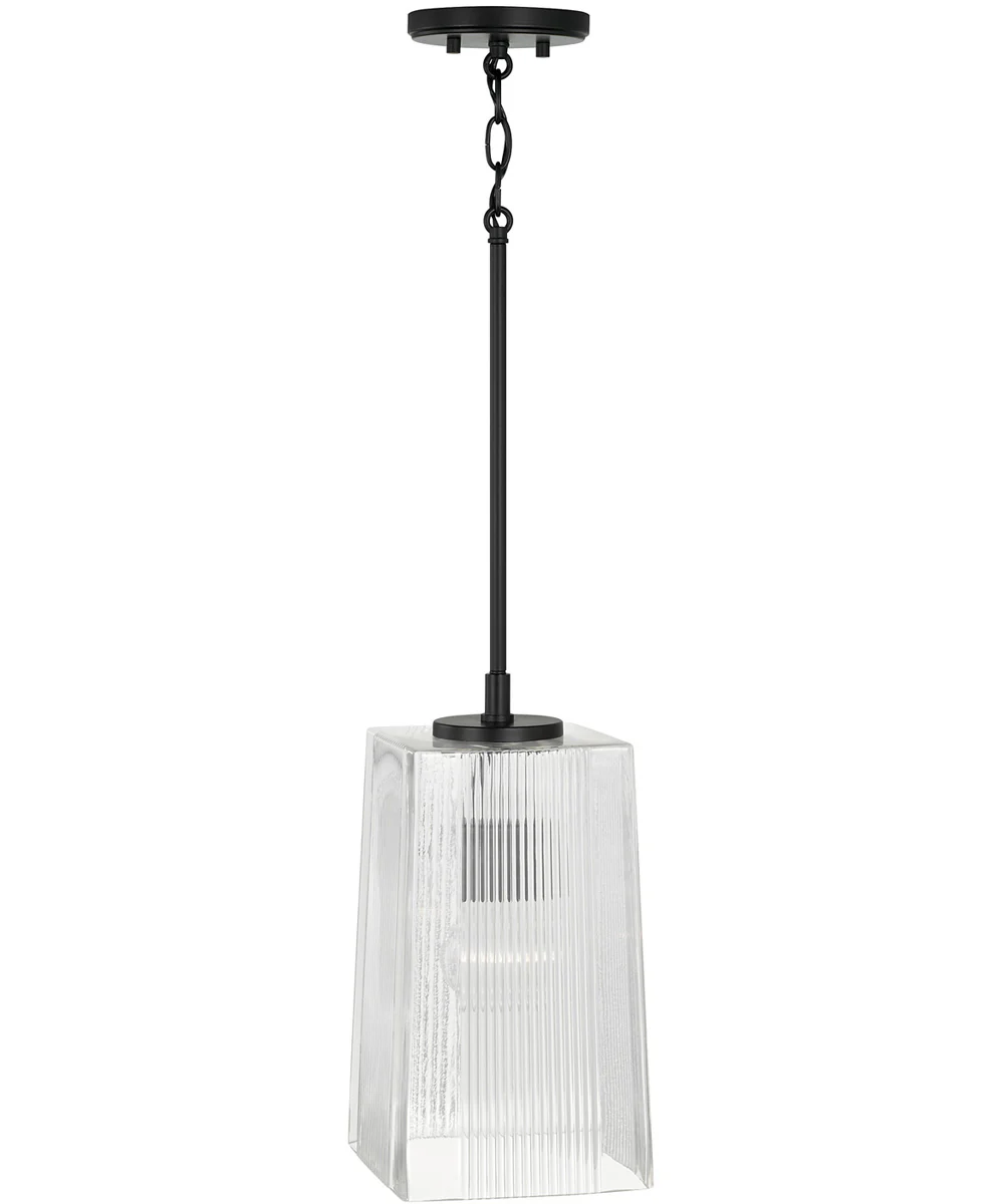 Lexi 1-Light Pendant Matte Black