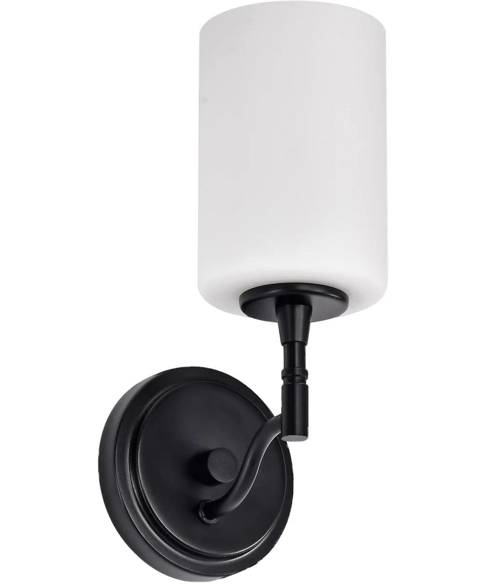 Liam 1-Light Vanity & Wall Matte Black - Image 3