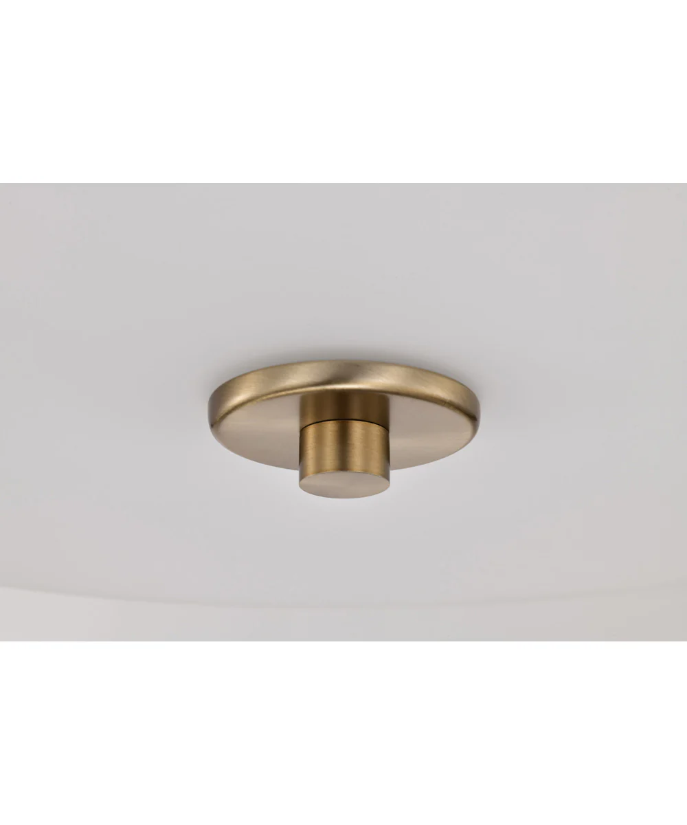 Liam 3-Light Close-to-Ceiling Burnished Brass - Image 9