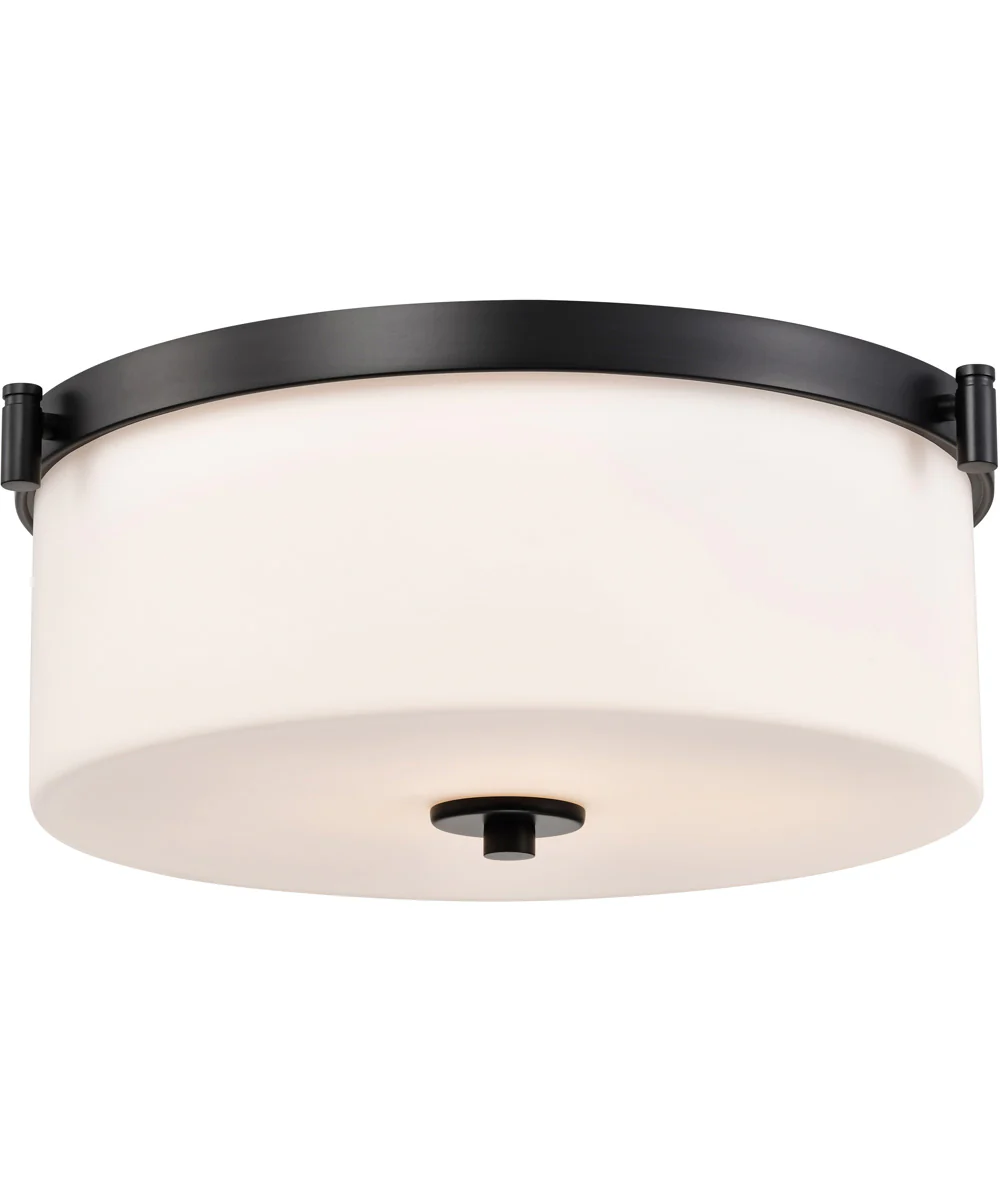 Liam 3-Light Close-to-Ceiling Matte Black - Image 6