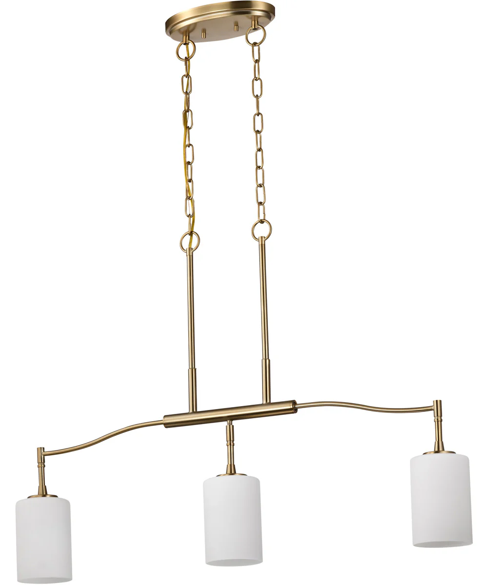 Liam 3-Light Pendant Burnished Brass - Image 5