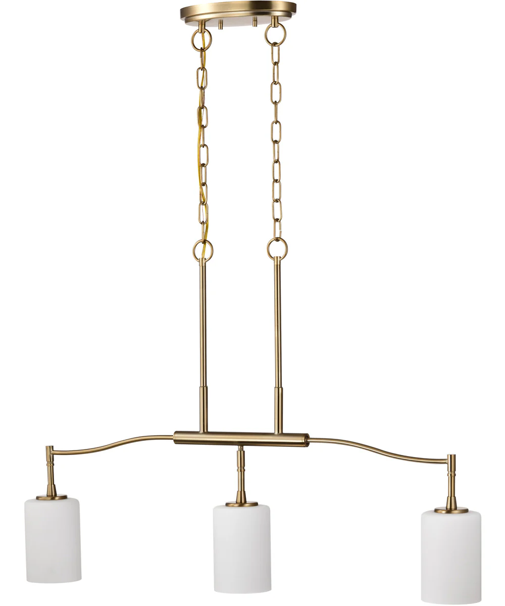 Liam 3-Light Pendant Burnished Brass - Image 7