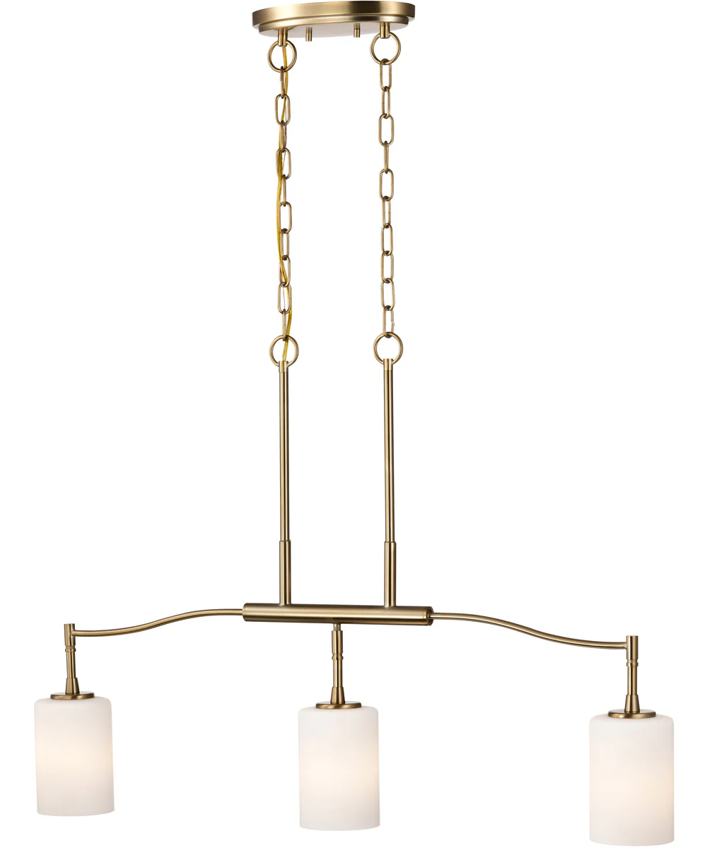 Liam 3-Light Pendant Burnished Brass - Image 8