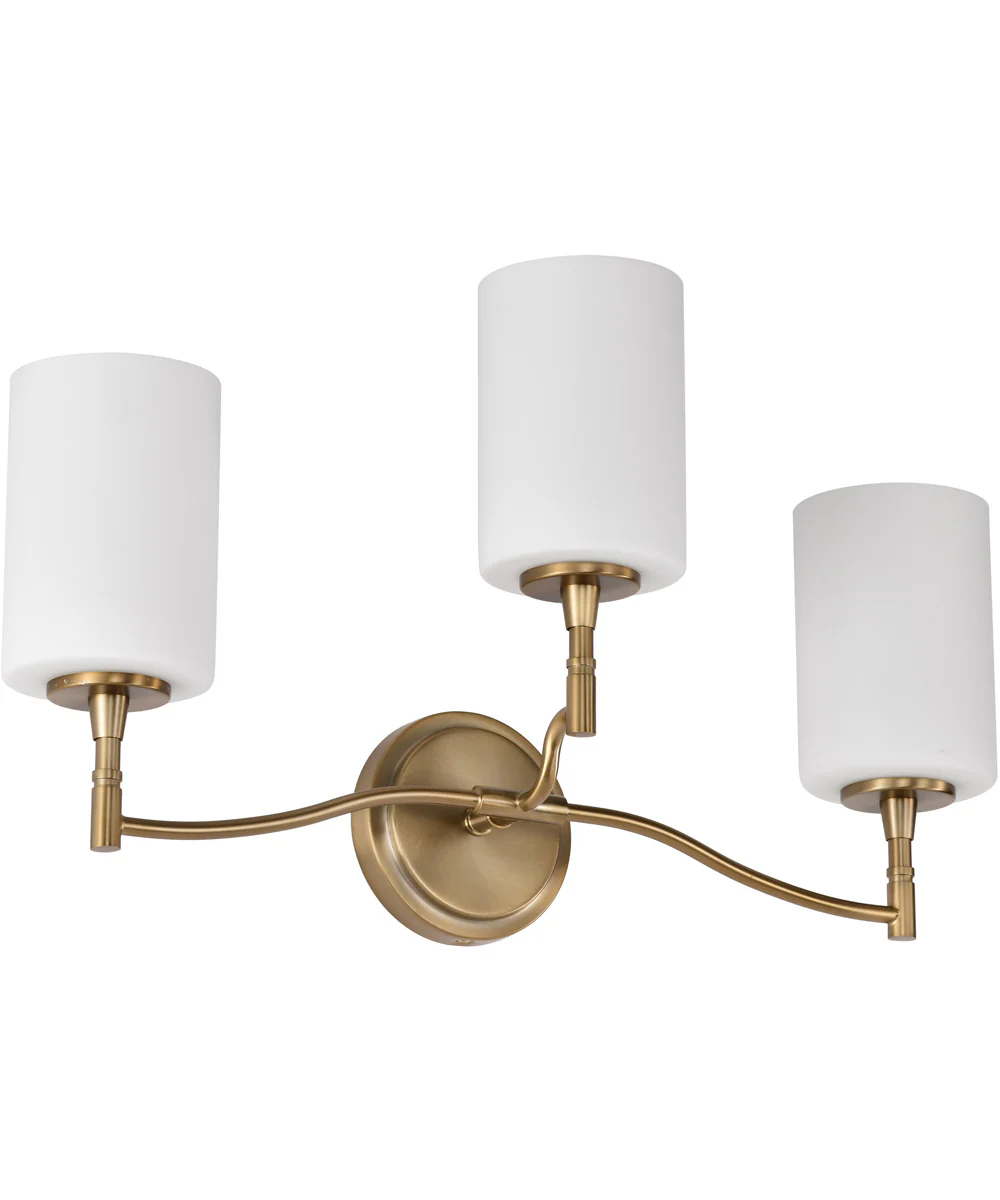 Liam 3-Light Vanity & Wall Burnished Brass - Image 3