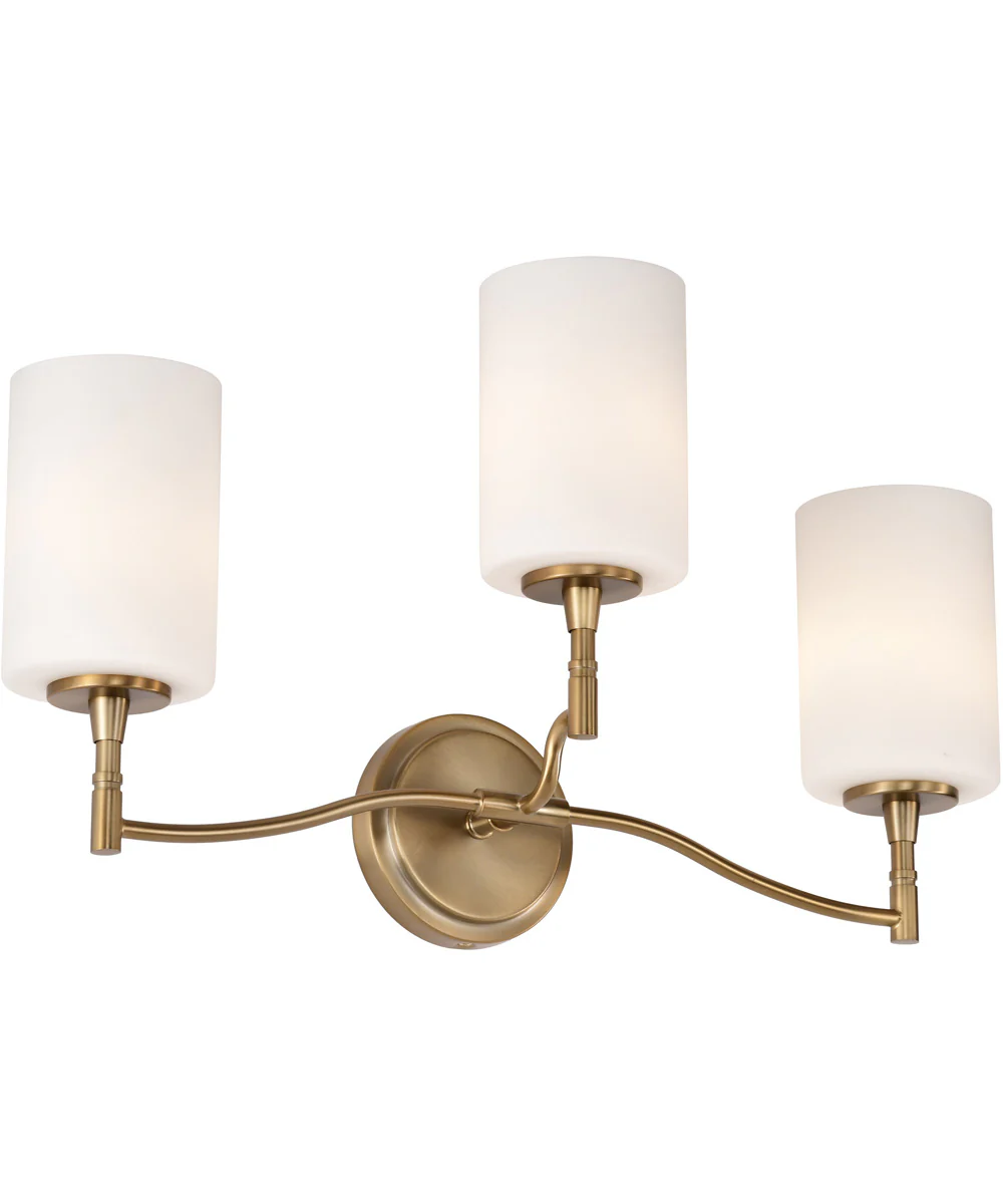 Liam 3-Light Vanity & Wall Burnished Brass - Image 4