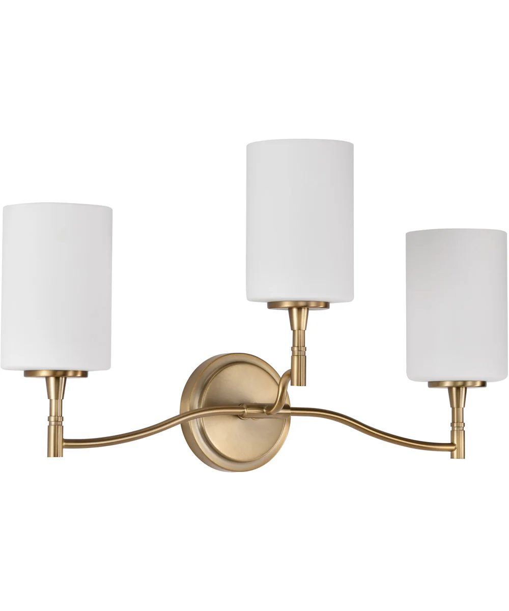 Liam 3-Light Vanity & Wall Burnished Brass - Image 5