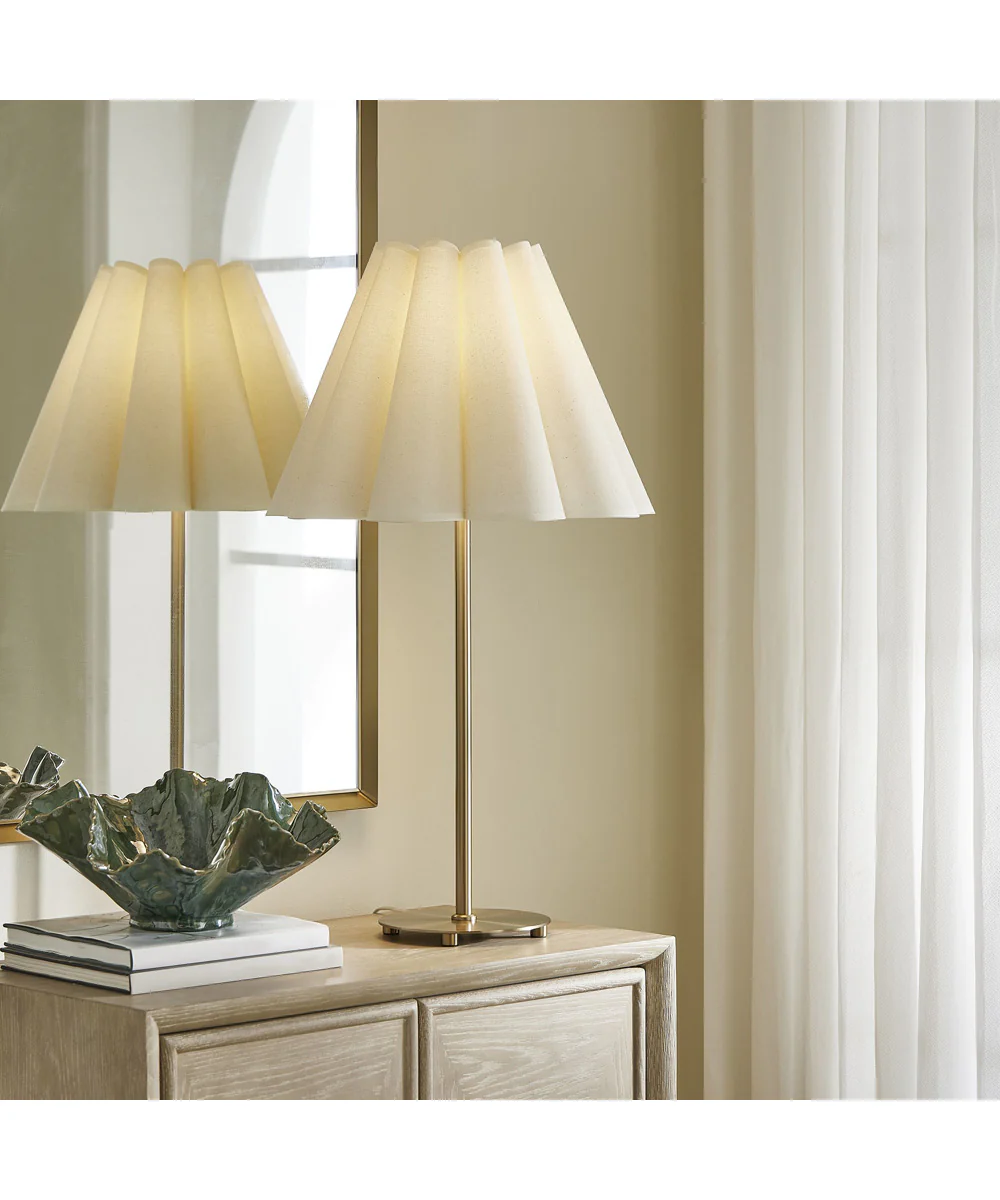 Lilabet Fluted Shade Table Lamp - Image 2