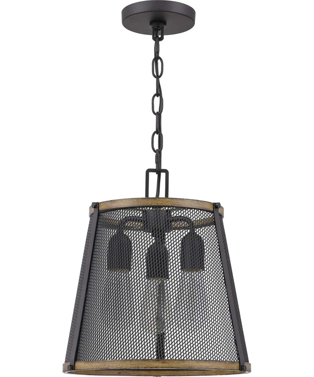 Lindstrom Small 3-light Mini Pendant Matte Black - Image 3