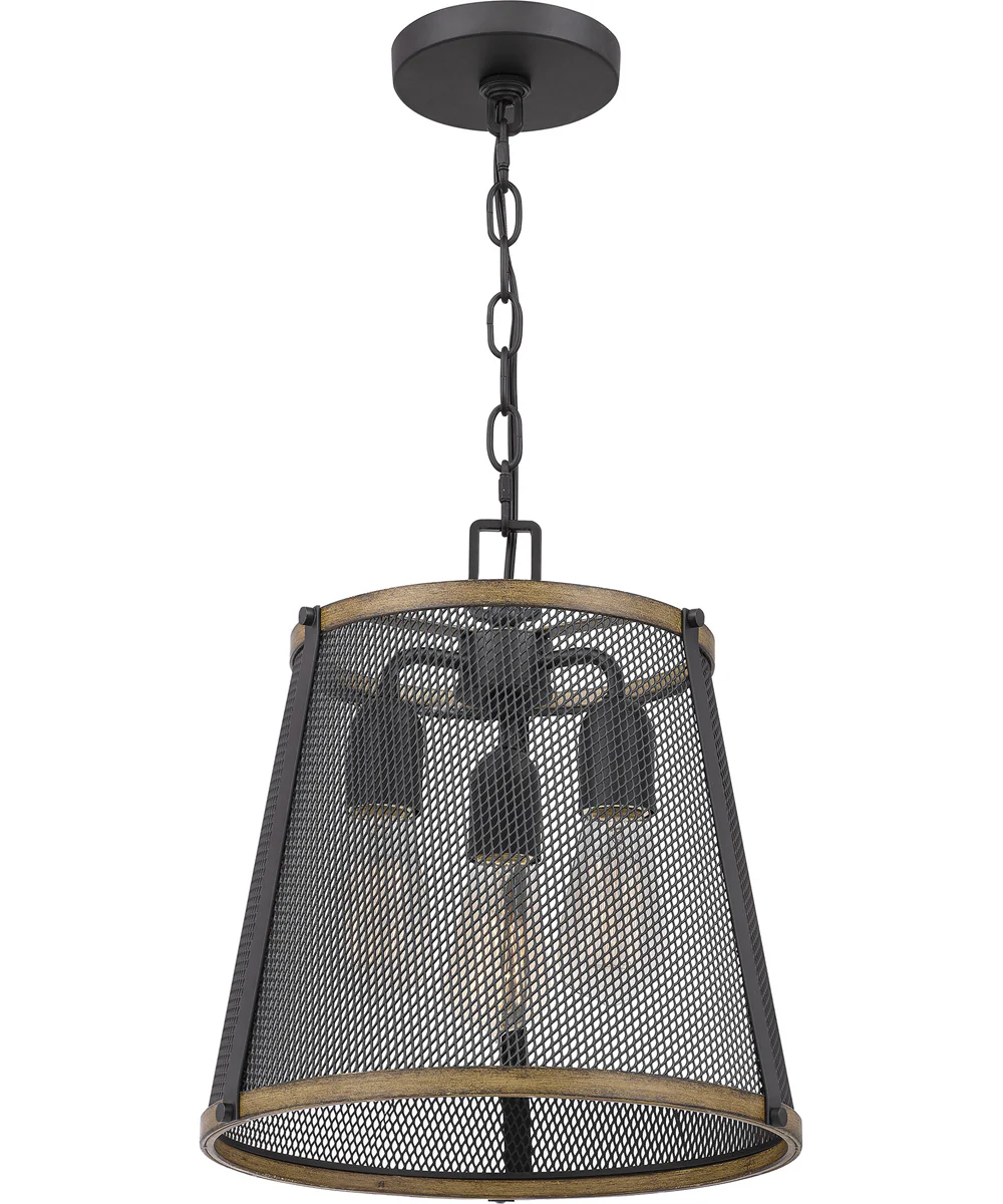 Lindstrom Small 3-light Mini Pendant Matte Black - Image 4