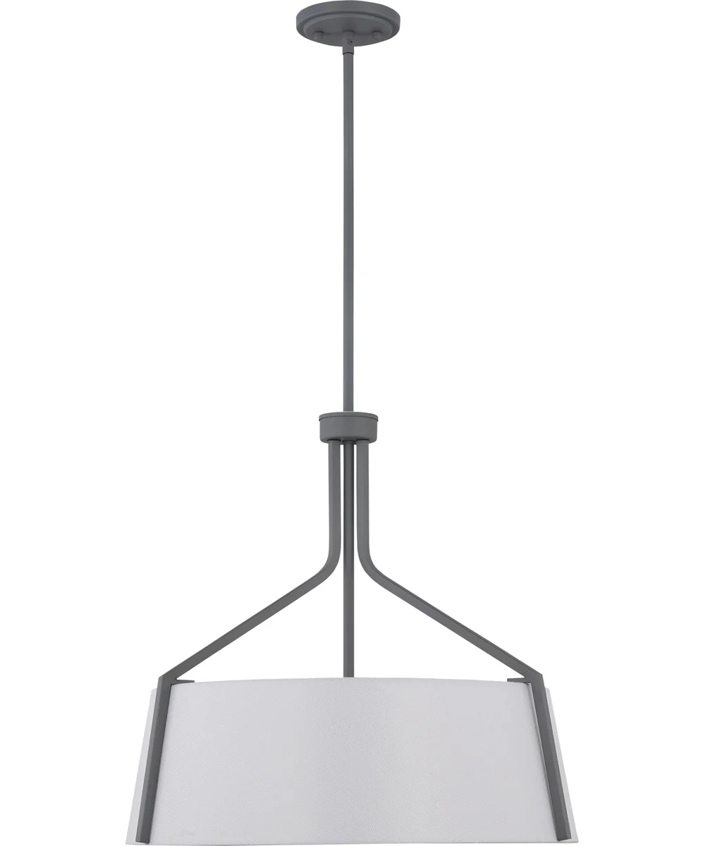 Livingston 4-Light Pendant Putty Gray - Image 2