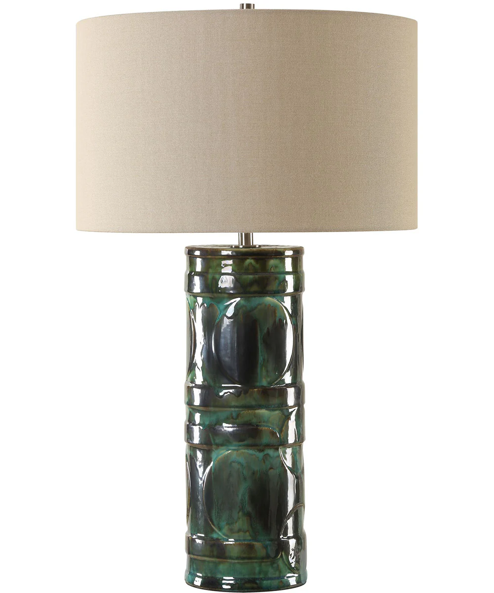 Loch Green Glaze Table Lamp - Image 4