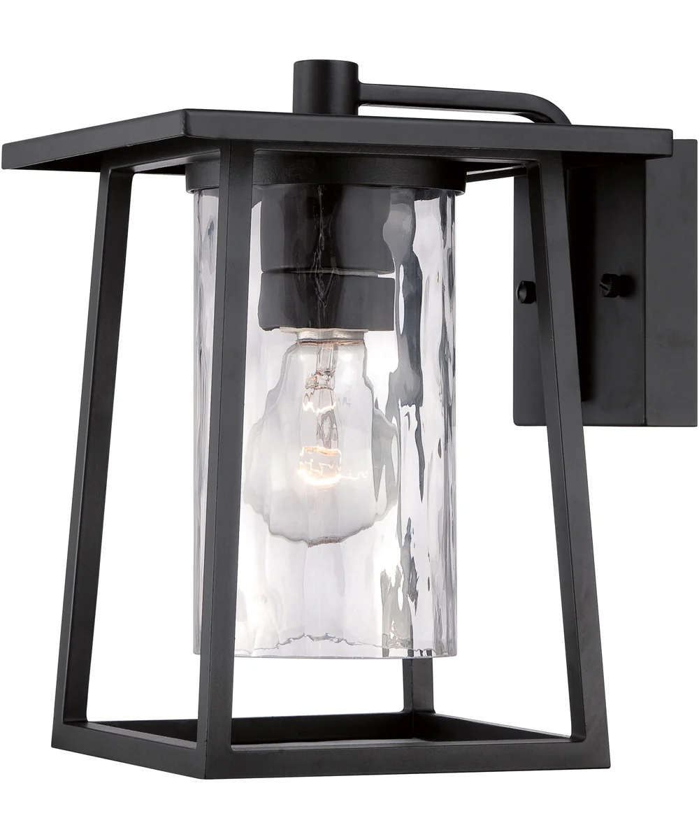 Lodge Medium 1-light Outdoor Wall Light Mystic Black - Image 2