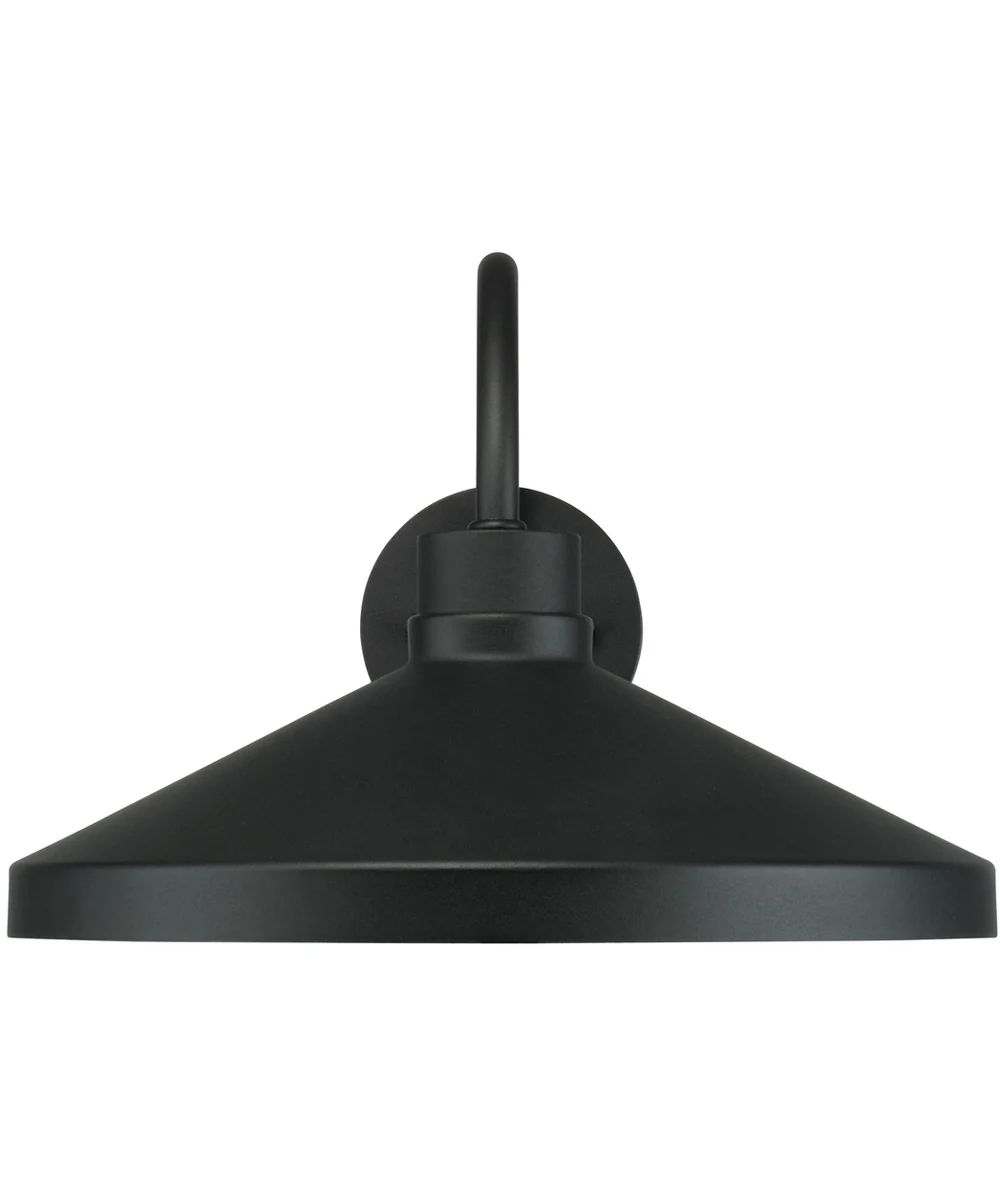 Lofton 1-Light Outdoor Wall-Lantern Black - Image 4