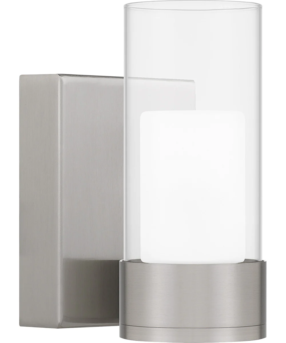 Logan Small Wall Sconce Brushed Nickel - Image 2