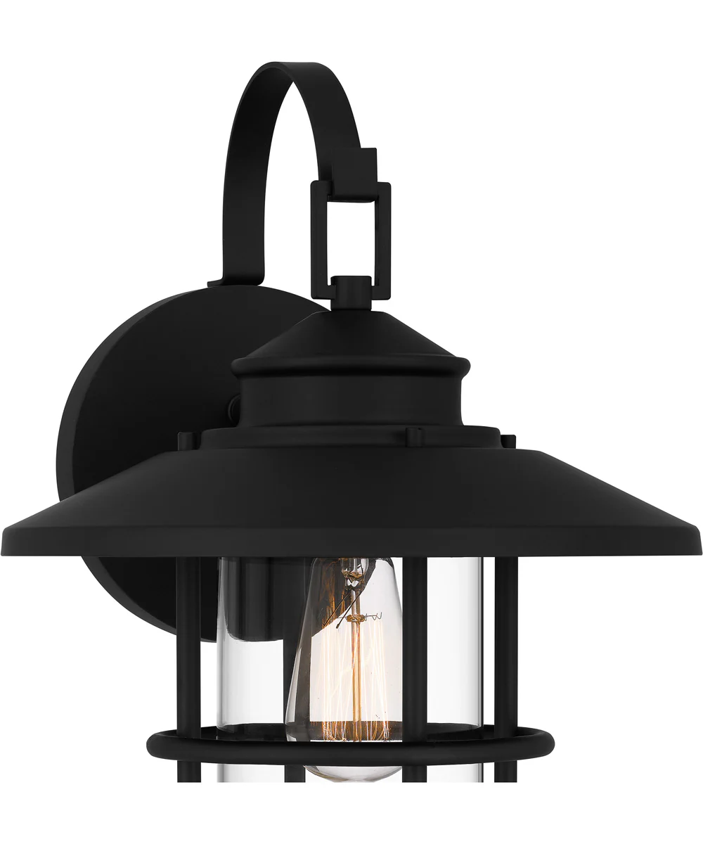 Lombard Large 1-light Outdoor Wall Light  Coastal Armour Aluminum Matte Black - Image 6