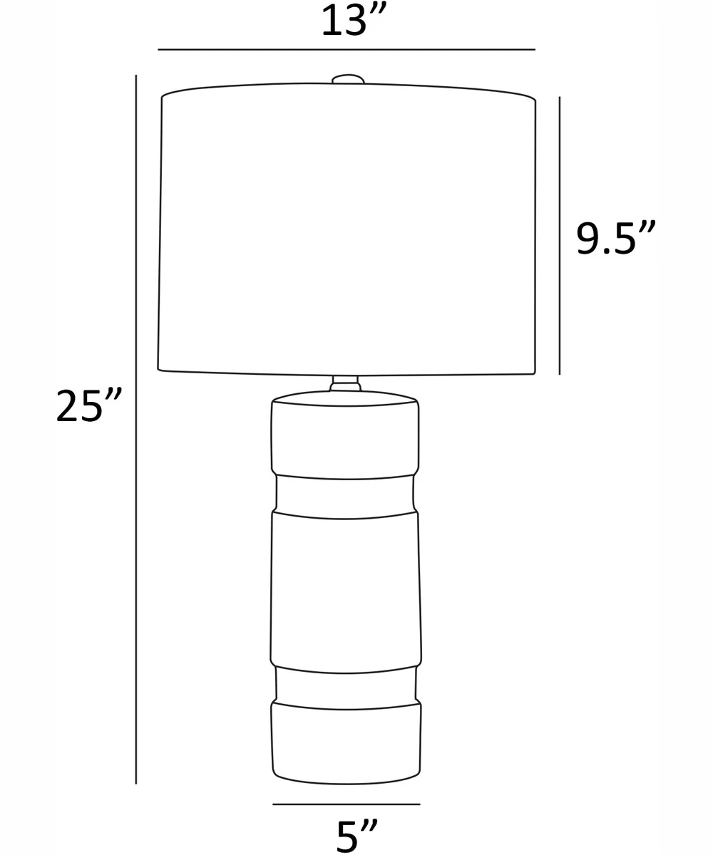Lucano 2-Light 2 Pack-Table Lamp Silver/White Linen Shade - Image 5