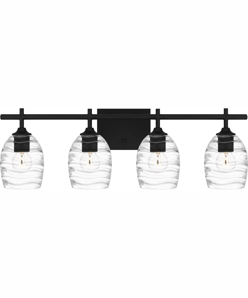 Lucy Extra Large 4-light Bath Light Matte Black - Image 2