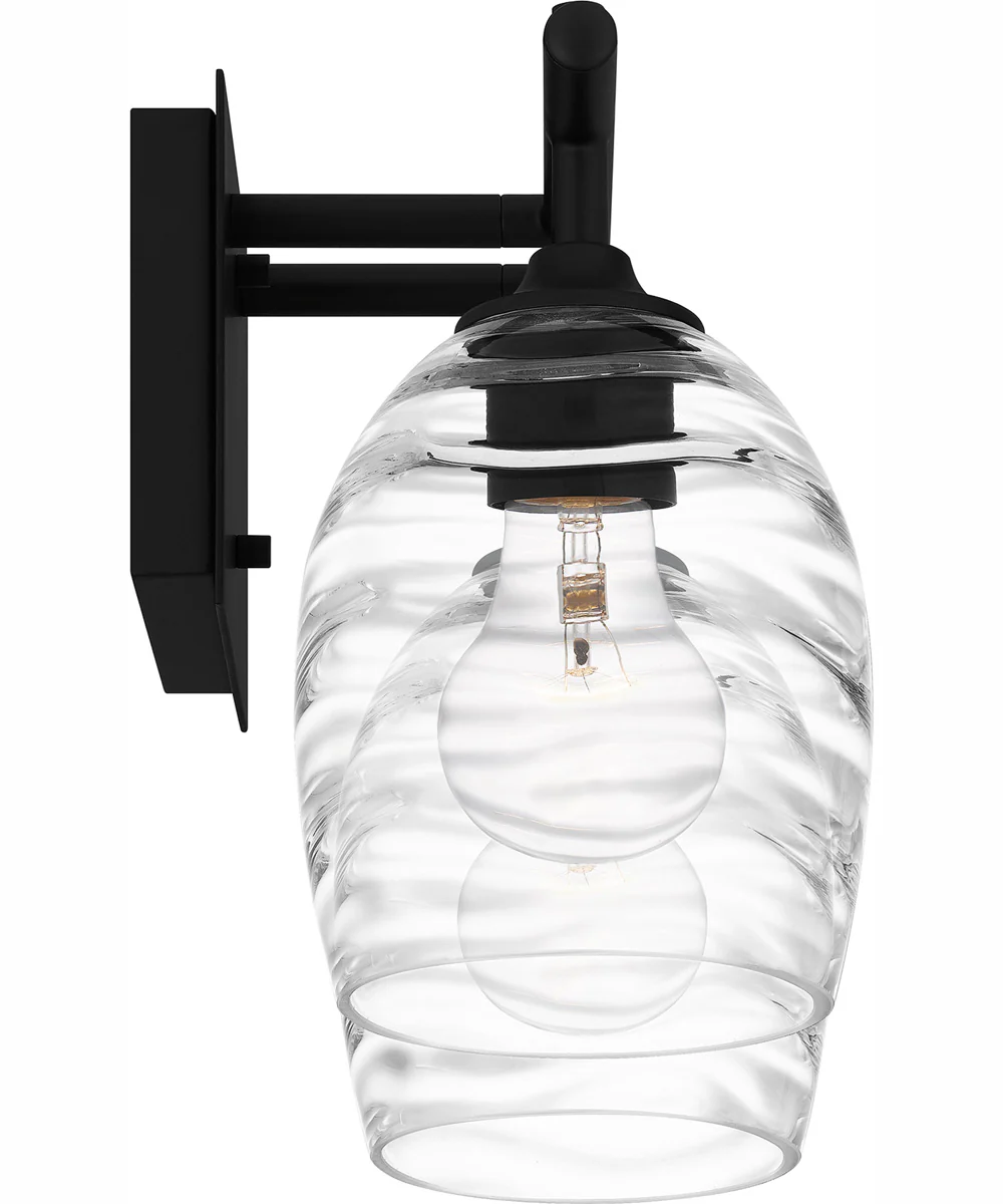 Lucy Medium 2-light Bath Light Matte Black - Image 5