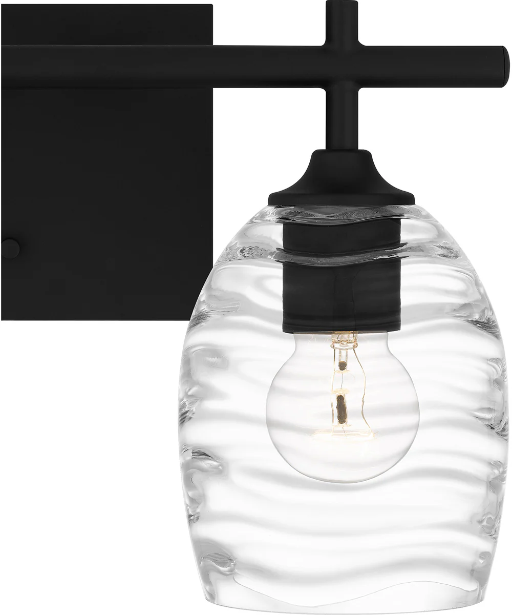 Lucy Medium 2-light Bath Light Matte Black - Image 6
