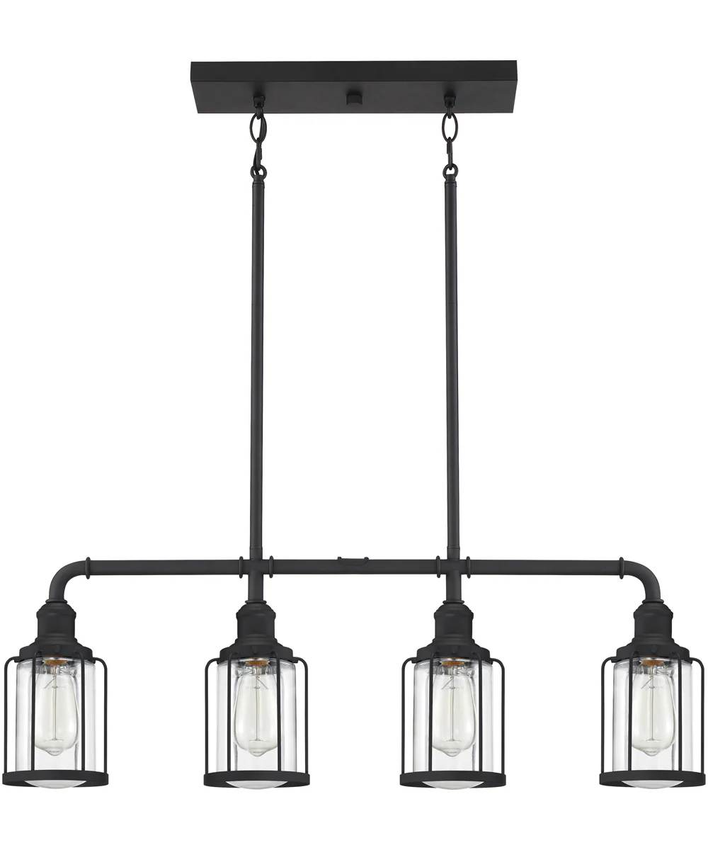 Ludlow 4-light Island Light Earth Black - Image 3