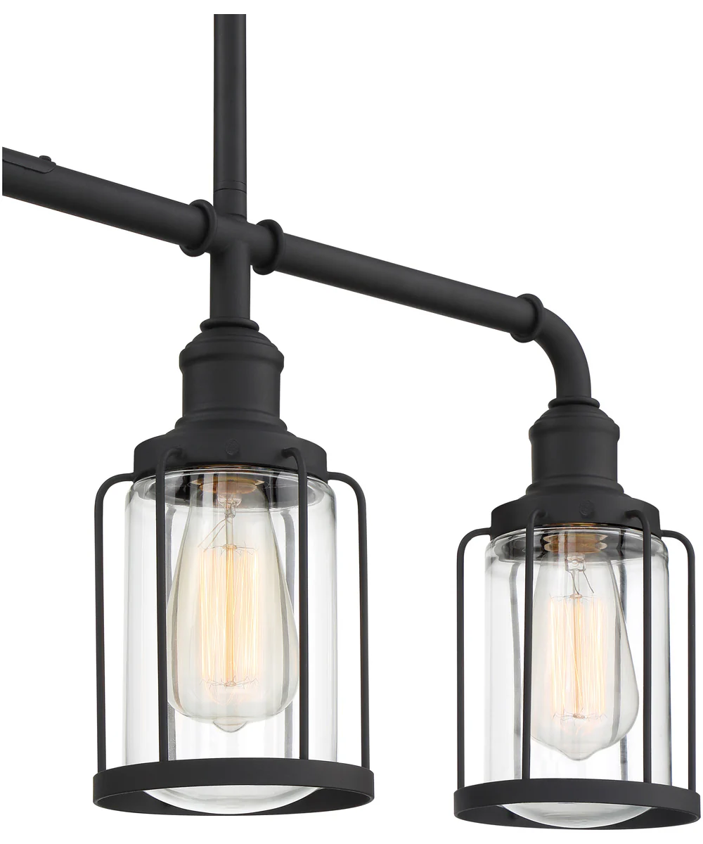 Ludlow 4-light Island Light Earth Black - Image 6