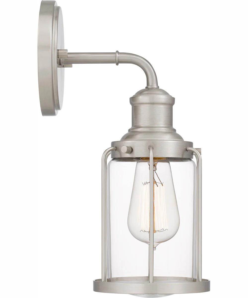 Ludlow Small 1-light Wall Sconce Brushed Nickel - Image 5