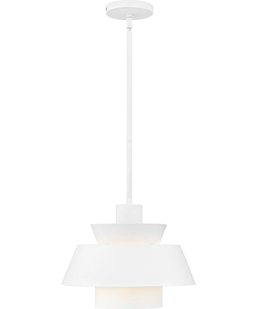 Lumi 1-light Pendant Matte White - Image 3